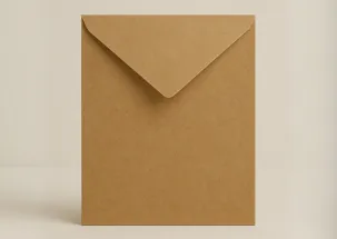 Kraft paper mailer envelope